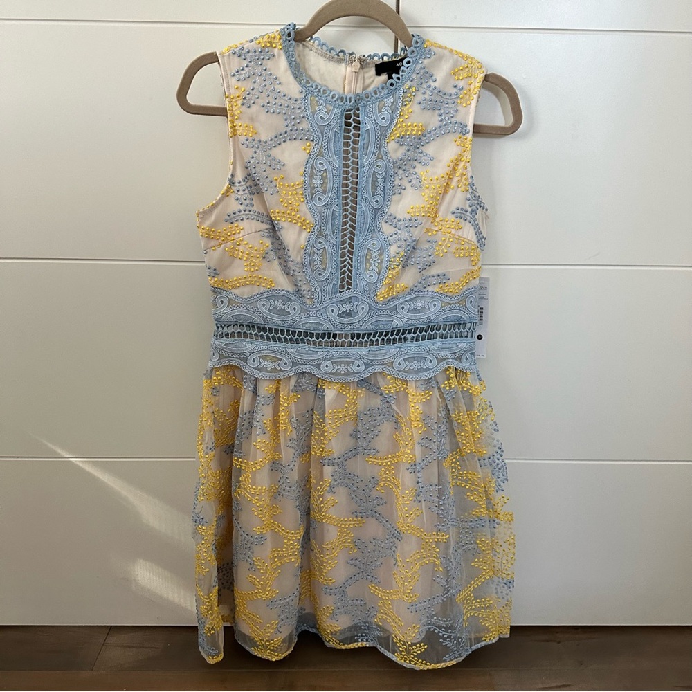 Aqua dress